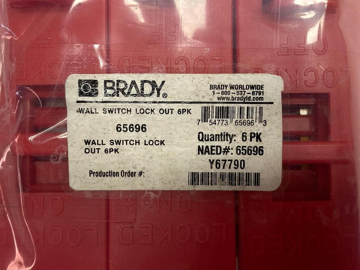 Brady,65696,Wall Switch Lock Out