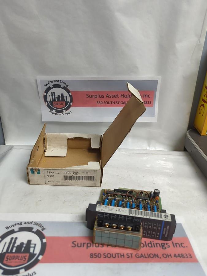 SIEMENS,T1-305-20N,INPUT MODULE 85-120VAC 50/60HZ 8-18MA NOS
