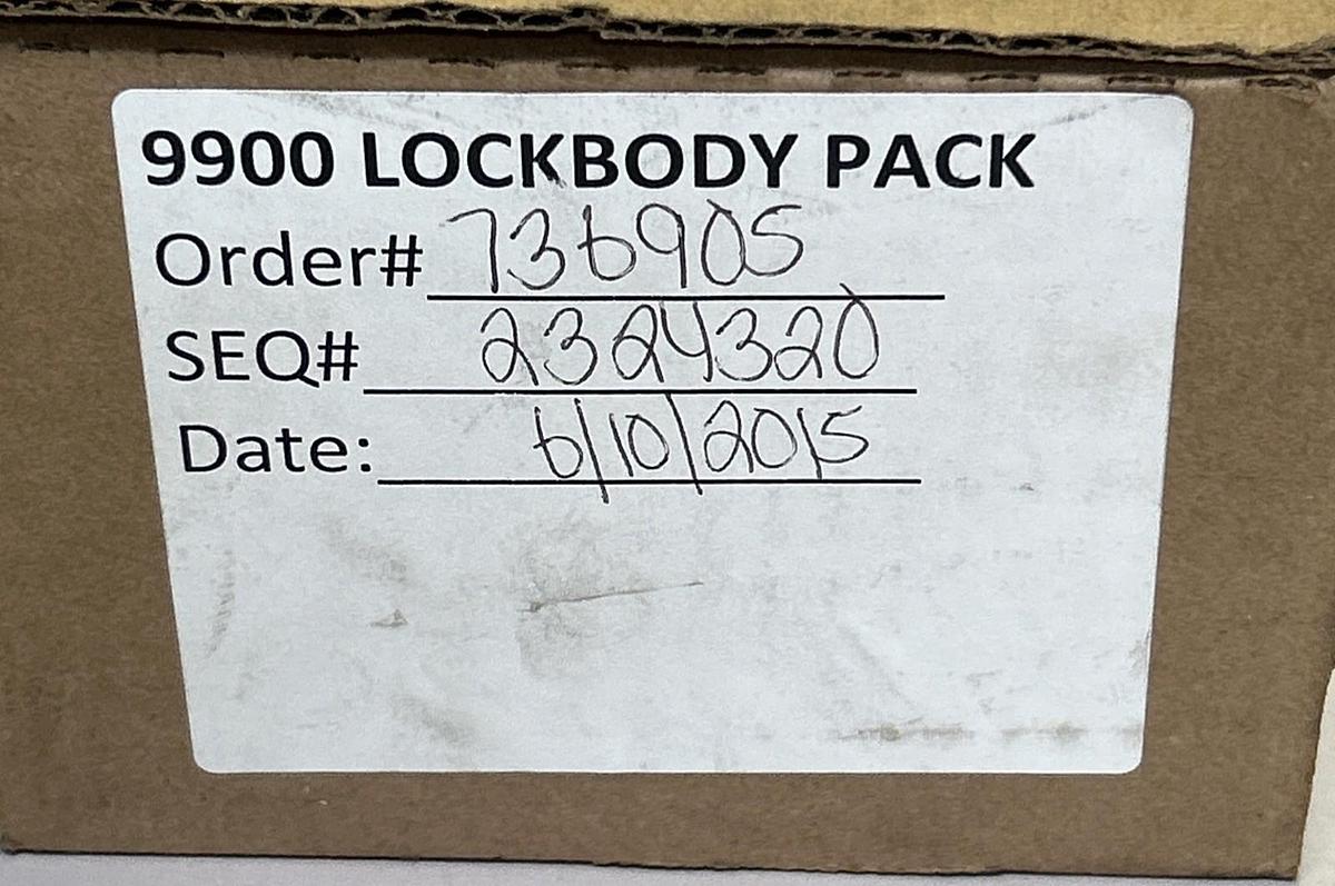 CORBIN RUSSWIN,9900,LOCKBODY PACK NOS