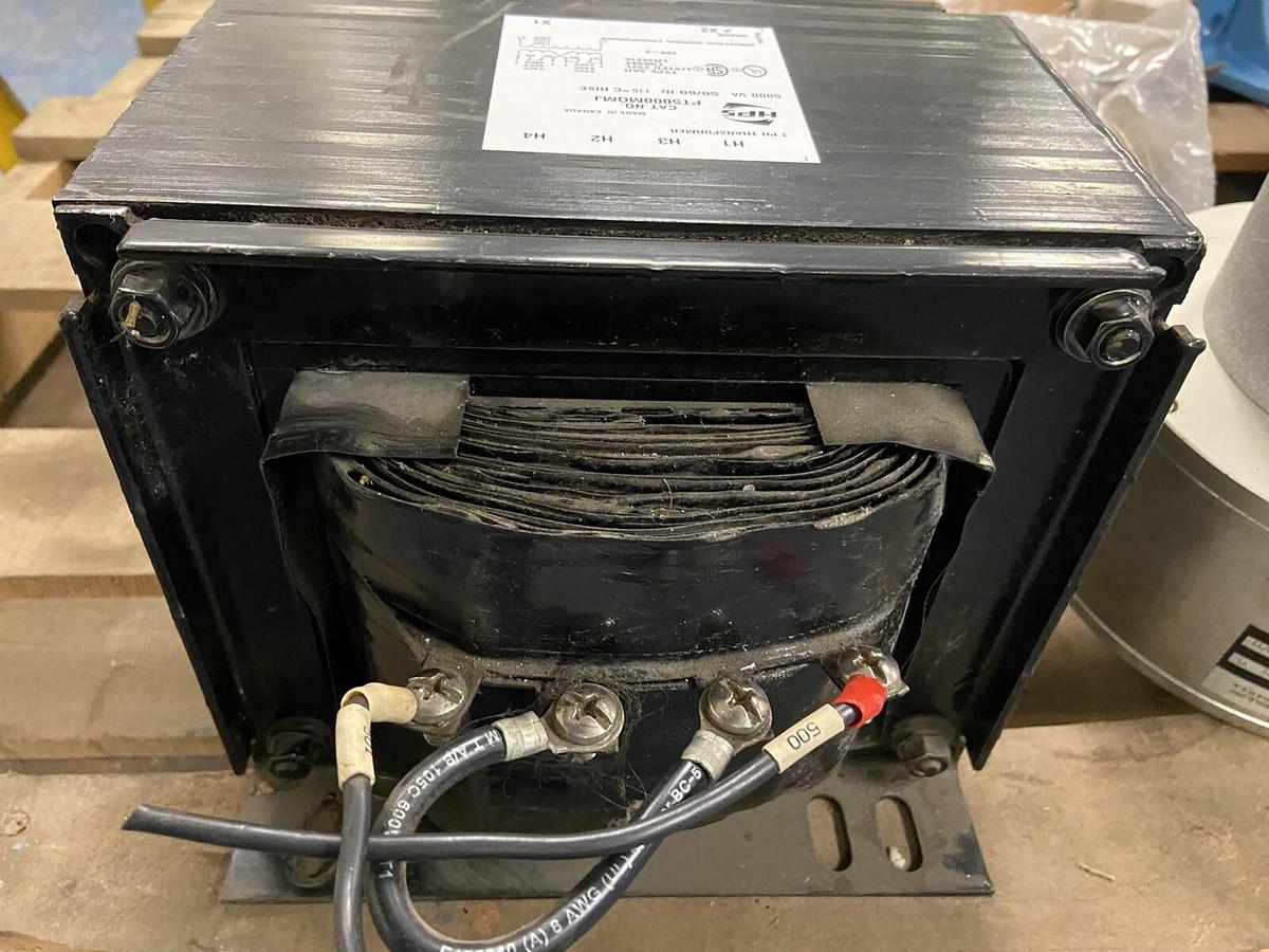 Used Hammond,HPS PT5000MQMJ 5KVA,Control Transformer 1PH Prim 240/480V Sec 110/120V