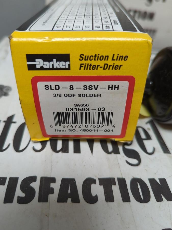 PARKER,SLD-8-3SV-HH,SUCTION LINE FILTER/DRIER 3/8 INCH ODF SOLDER NOS