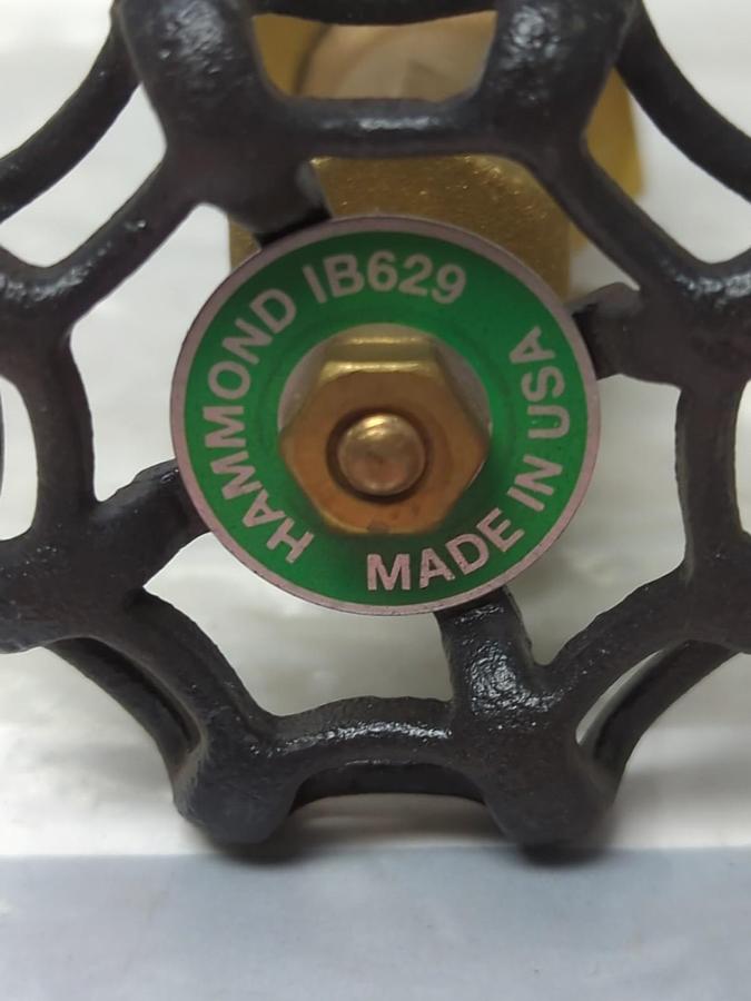 HAMMOND,IB629-1/4,GATE VALVE 1/4 INCH NOS