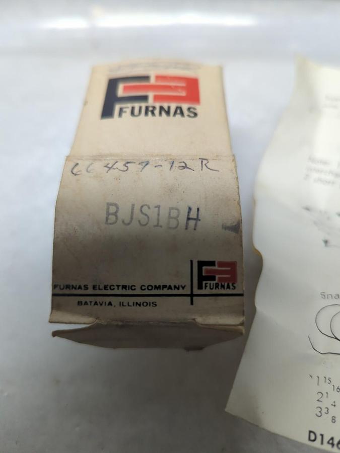 FURNAS,BJS1BH,SELECTOR SWITCH 2-POS OIL TIGHT CONTROL NOS