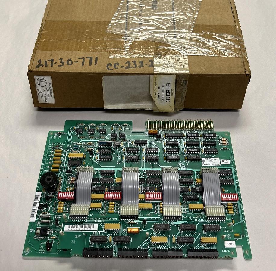 Used GE FANUC,IC600BF831K,INPUT MODULE NEW
