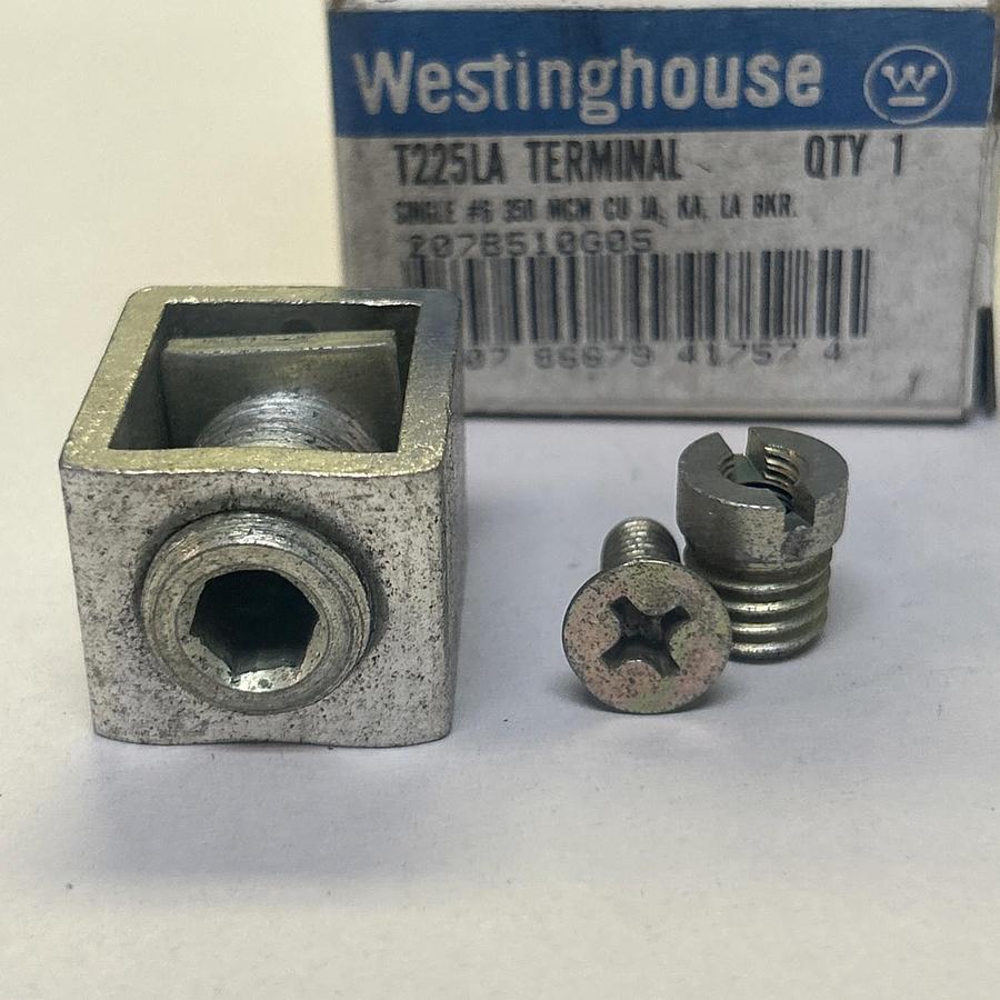 WESTINGHOUSE,T225LA,PRESSURE TERMINAL CONNECTOR LOT OF 2 NOS