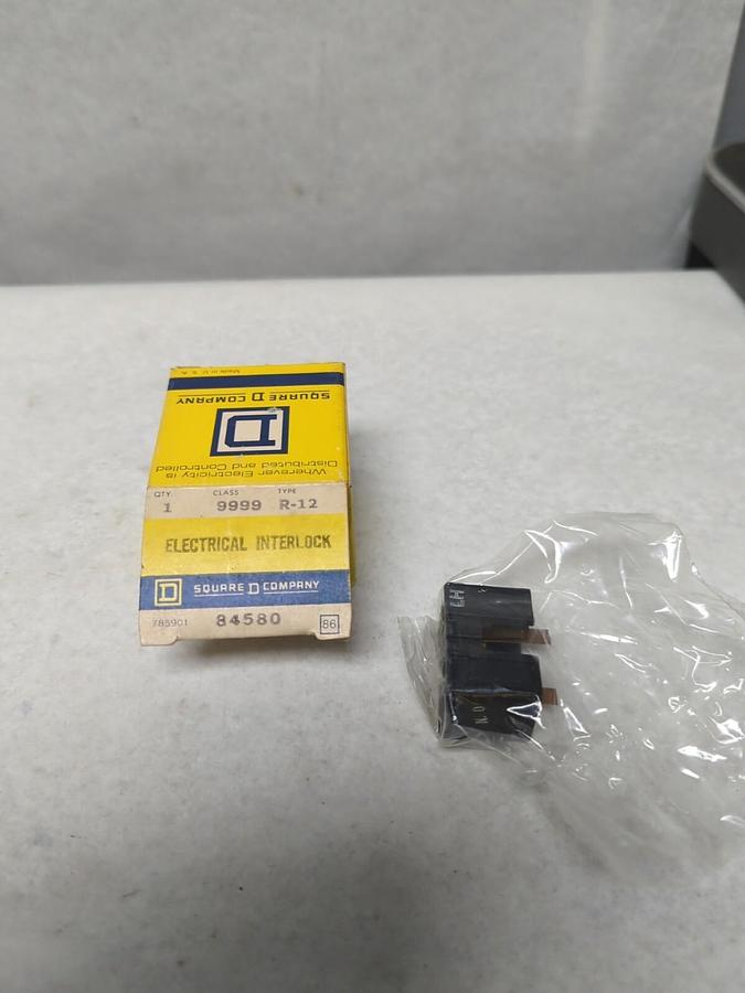 SQUARE D,R-12,ELECTRICAL INTERLOCK CLASS 9999 NOS