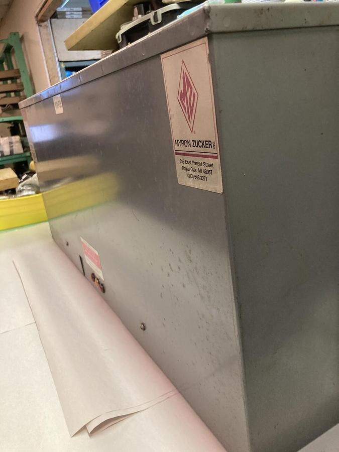 Used Myron Zucker,KIM43052x-3ET,3-Phase Calmount Capacitor 52.5kvar 480V 60Hz