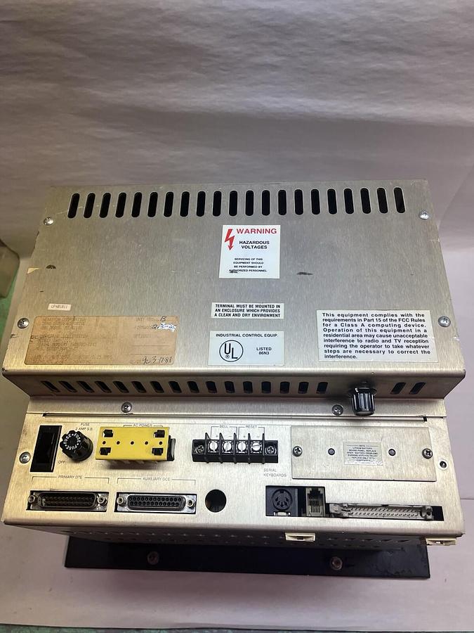 Used NEMATRON,IWS-1011,INDUSTRIAL OPERATOR PANEL WORKSTATION