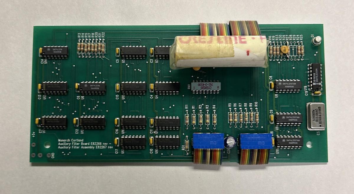 MONARCH CORTLAND,E82266/E82267, AUXILIARY FILTER BOARD NOS