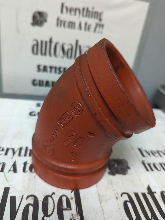 VICTAULIC,NO. 11,3/88.9  3 INCH 45° ELBOW NOS