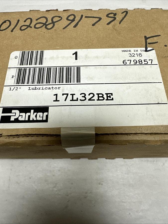 Used Parker,17L32BE,Lubricator NEW