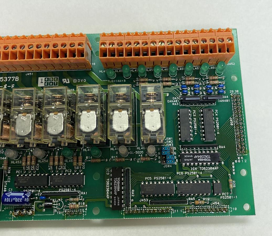 Used ISHIDA,P-5377B,RELAY OUTPUT BOARD