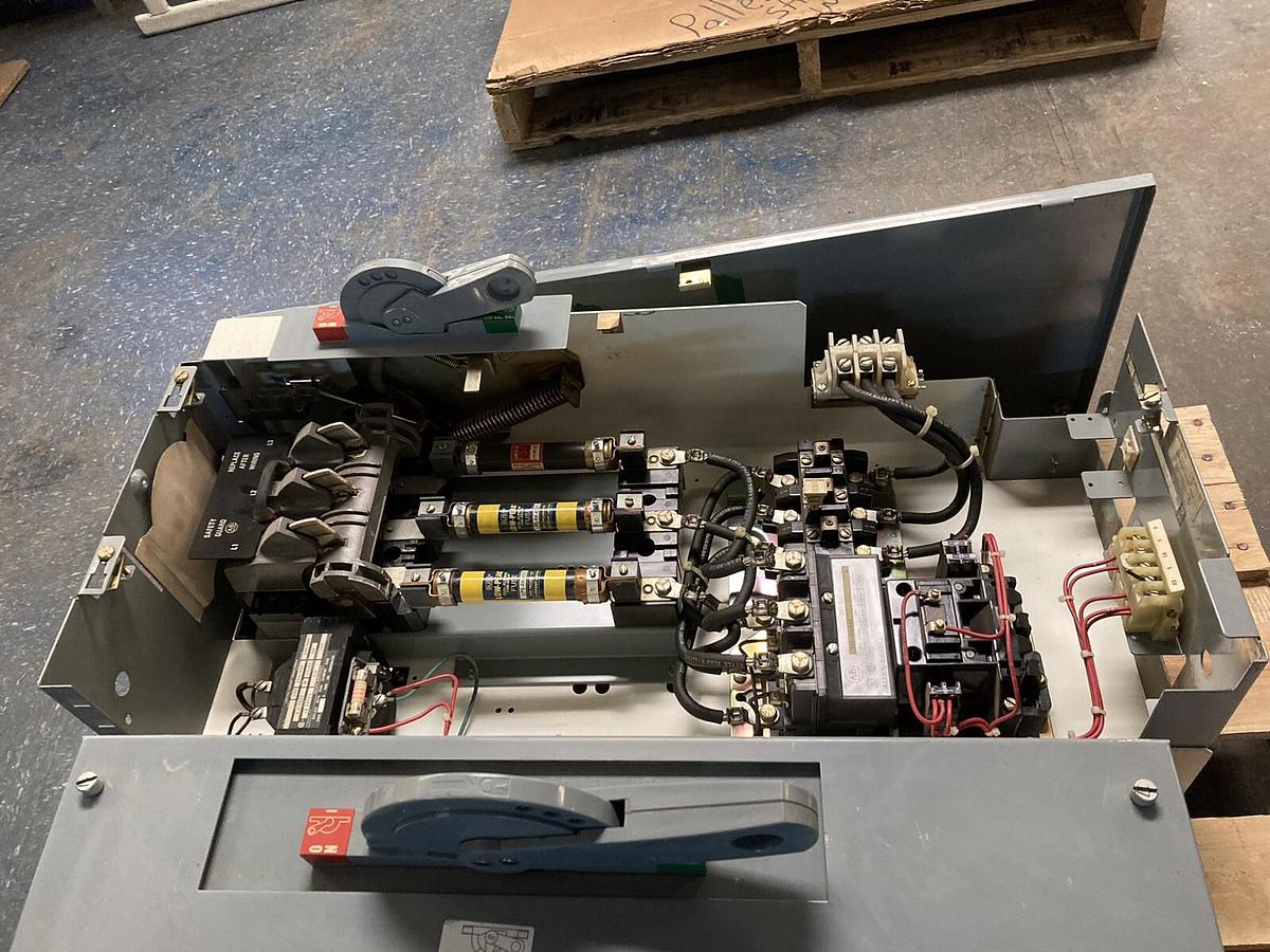 Used Allen-Bradley,2100 2112B,Size 3 Fused MCC 32 INCH Starter Feeder Bucket