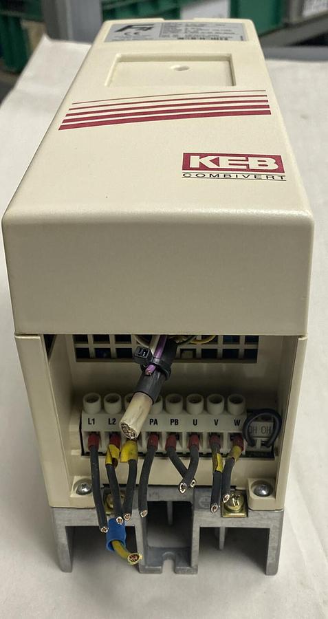 Used KEB,13FAC1D-4000,Combivert Drive 8.3 KVA
