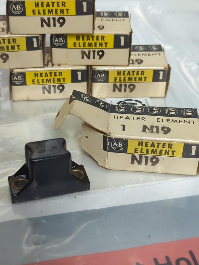 ALLEN BRADLEY,N19,THERMAL OVERLOAD HEATER ELEMENT LOT OF 11 NOS