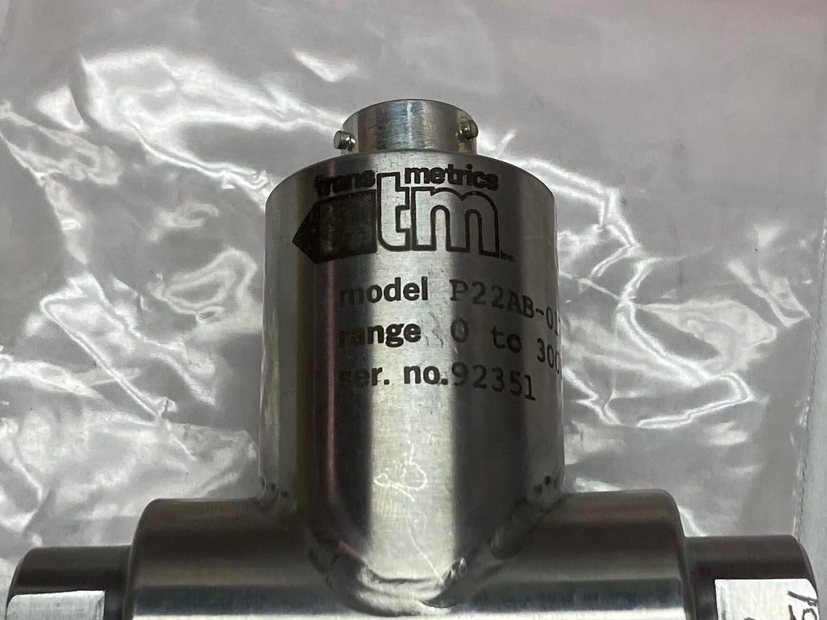 TM Trans Metrics,Model P22AB-017,Pressure Transducer