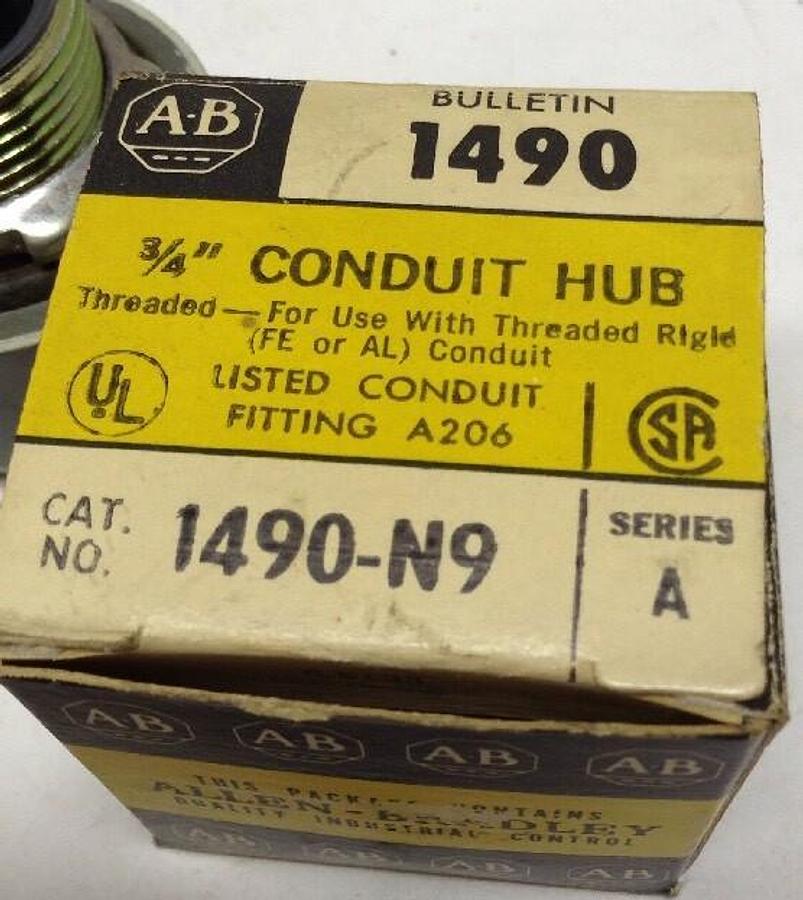 Allen Bradley,1490-N9,Conduit Hub 3/4-Inch Series A