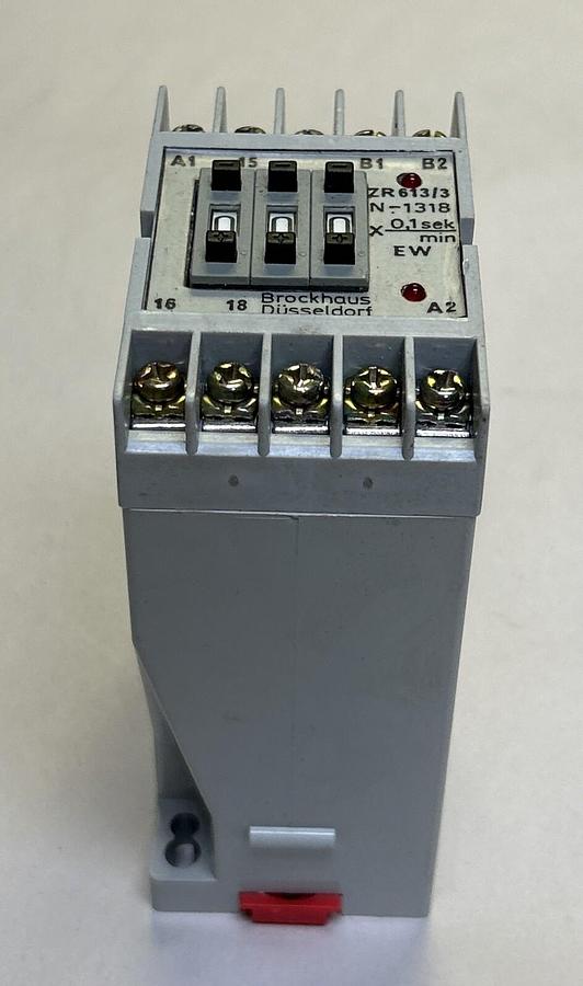 Used BROCKHAUS DUSSELDORF,ZR613/3N-1318,COUNTER MODULE
