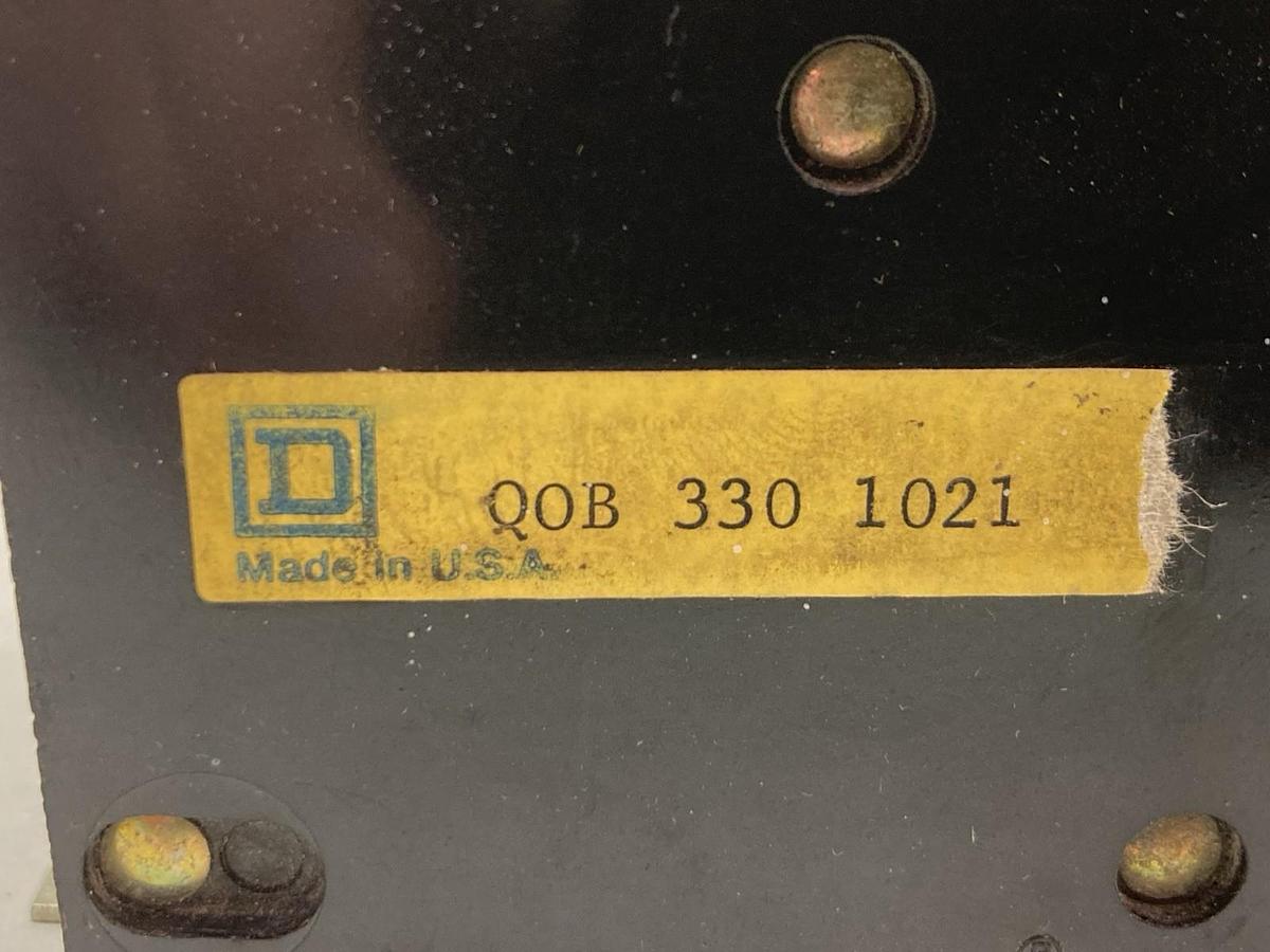 Used Square D,QOB3301021,Circuit 'Breaker 30A 240V 3P