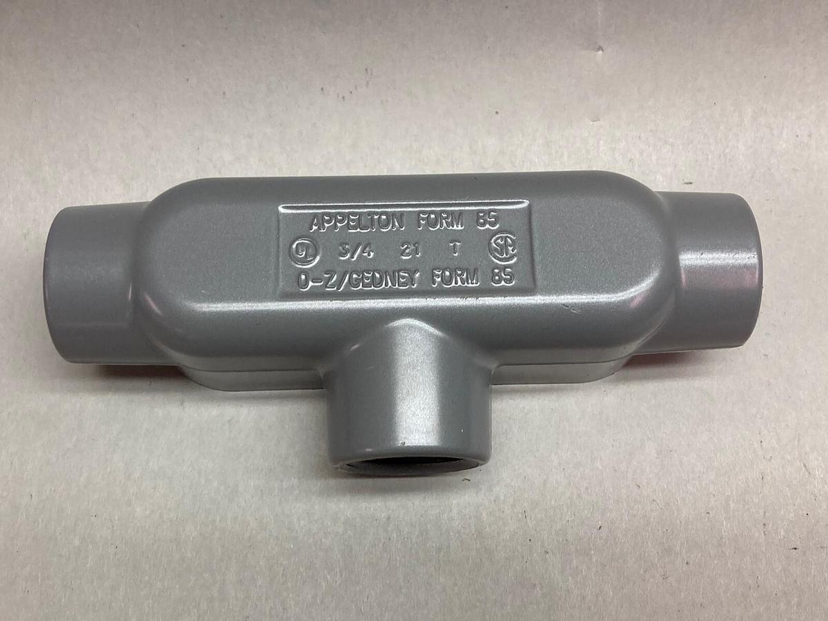 Appleton,T75-A,Form 85 Aluminum Conduit Body 3/4 Inch