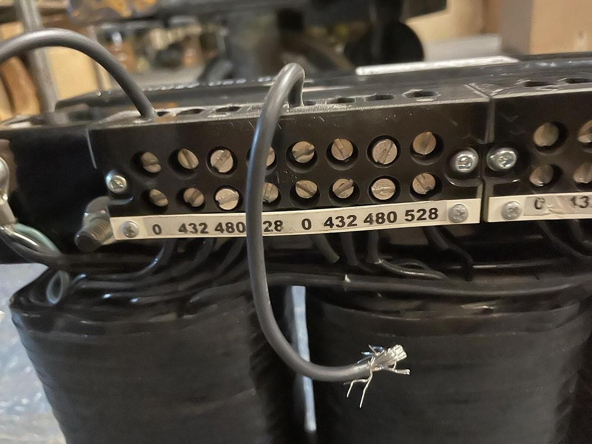 Used TRANS TEC OPT,2860,TRANSFORMER 3KVA PRI 480V SEC 208Y 3PH