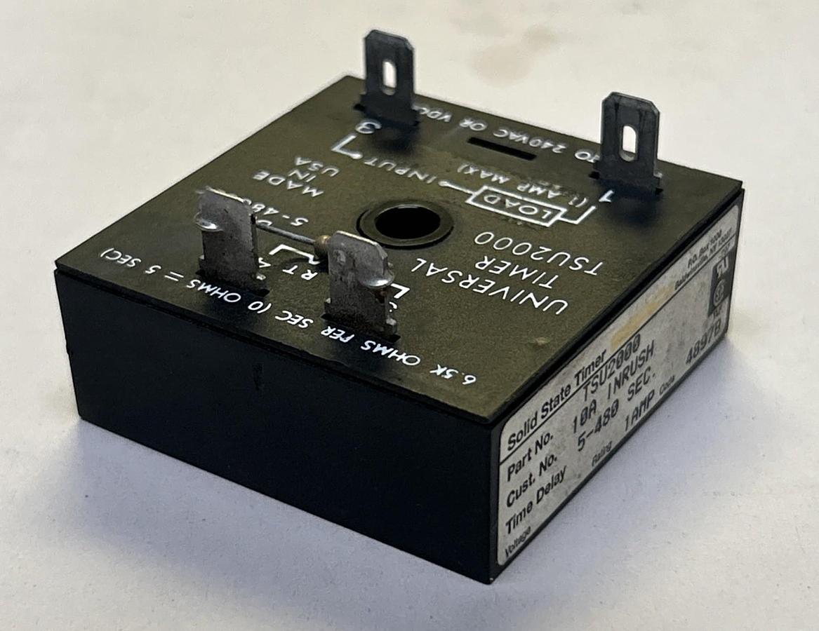 Used SSAC,TSU2000,UNIVERSAL SOLID STATE TIMER 5-480 SEC LOT OF 2