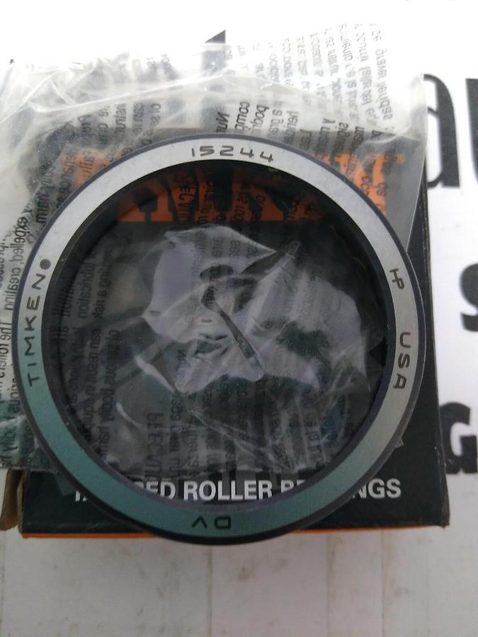 Used Timken,15244,Roller Bearing Cup NOS