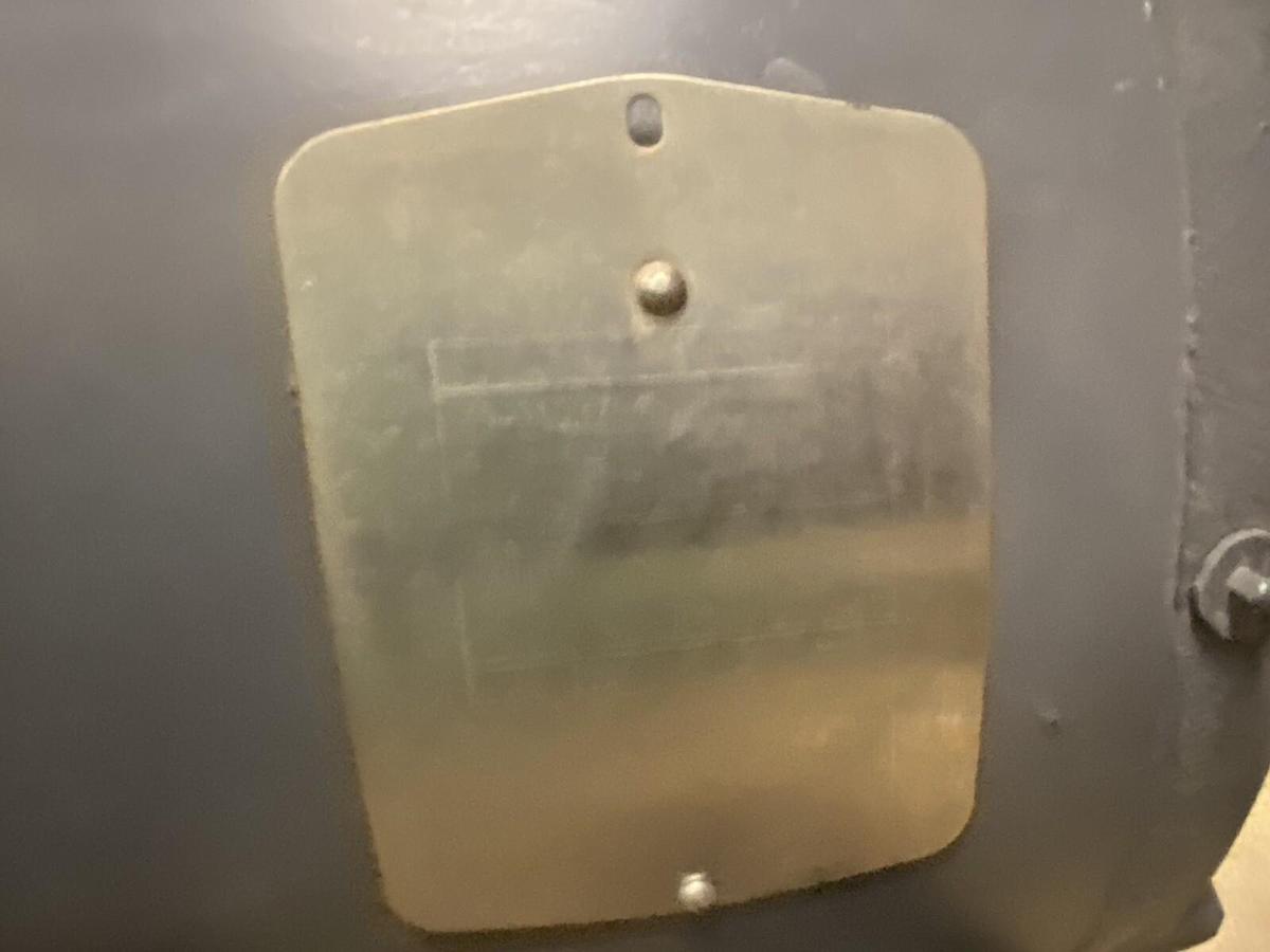 Used BALDOR,254T,5HP AC MOTOR 880RPM 254T REFURBISHED