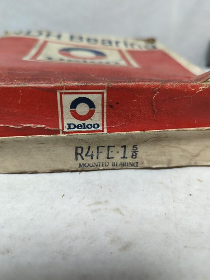 NDH DELCO,R4FE 1-5/8,FLANGE MOUNT BEARING 1-5/8 INCH BORE NOS