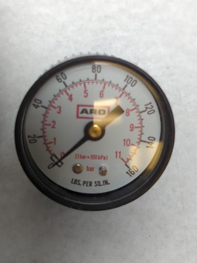 UNBRANDED,029851,PRESSURE GAUGE 0-160 PSI NOS