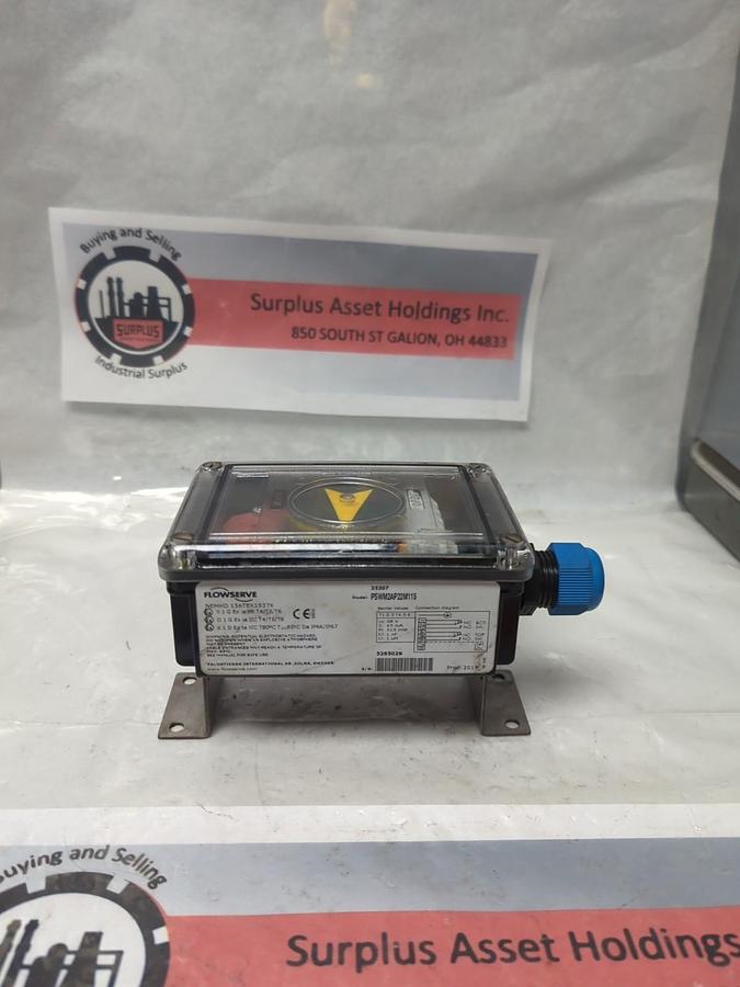 Used FLOWSERVE,PSWM2AP22M115,SWITCH BOX 28V 45mA 315mW 1nF 1uH PRE-OWNED