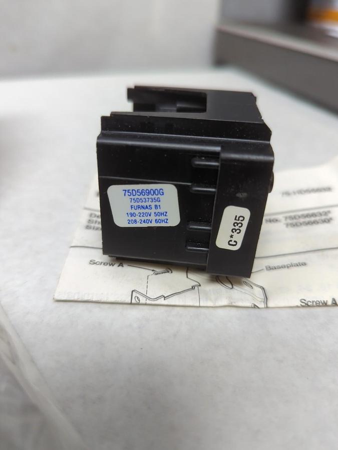 FURNAS,75D56900G,MAGNETIC COIL SHROUDED SERIES A NOS