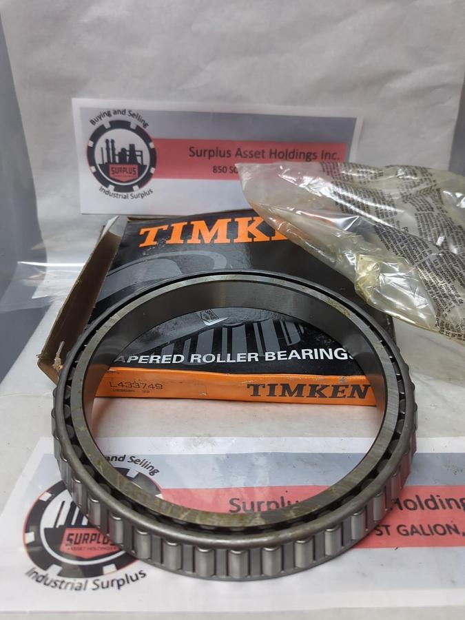 TIMKEN,L433749,ROLLER BEARING CONE NOS