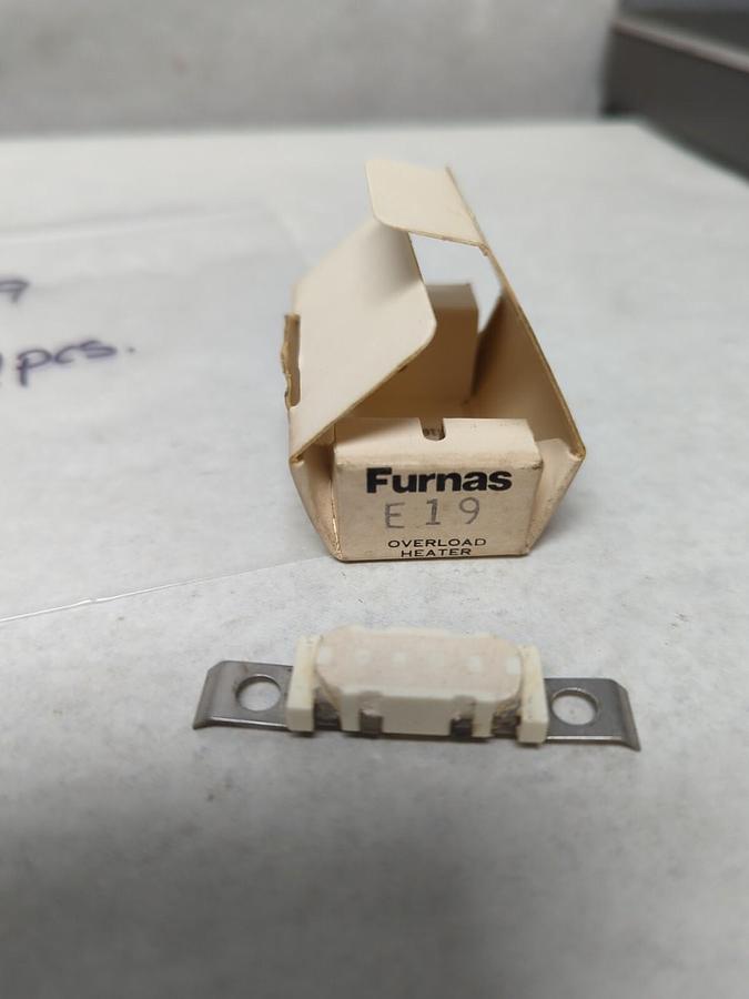 FURNAS,E19,THERMAL OVERLOAD HEATER ELEMENT LOT OF 2 NOS