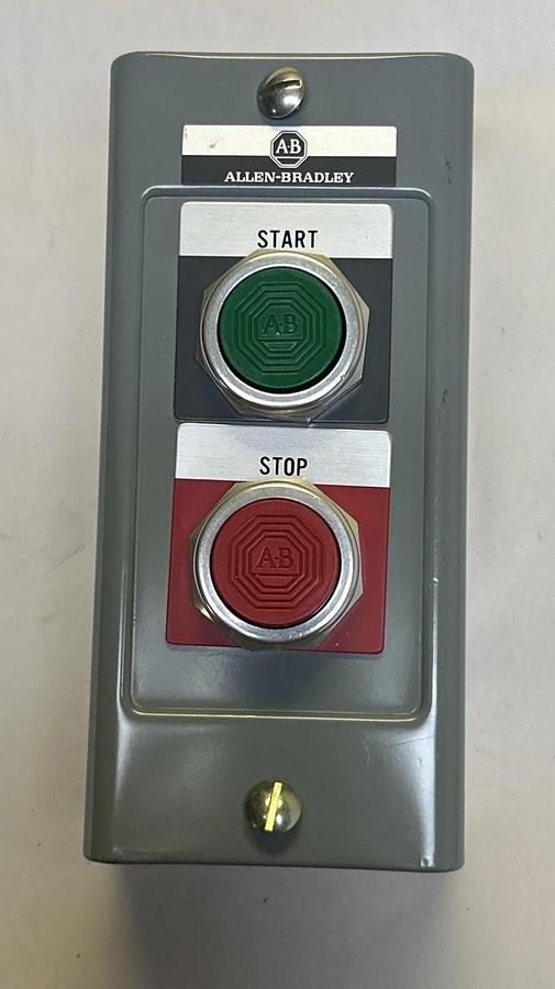 ALLEN BRADLEY,800H-2HA,HEAVY DUTY START / STOP PUSH BUTTON NOS