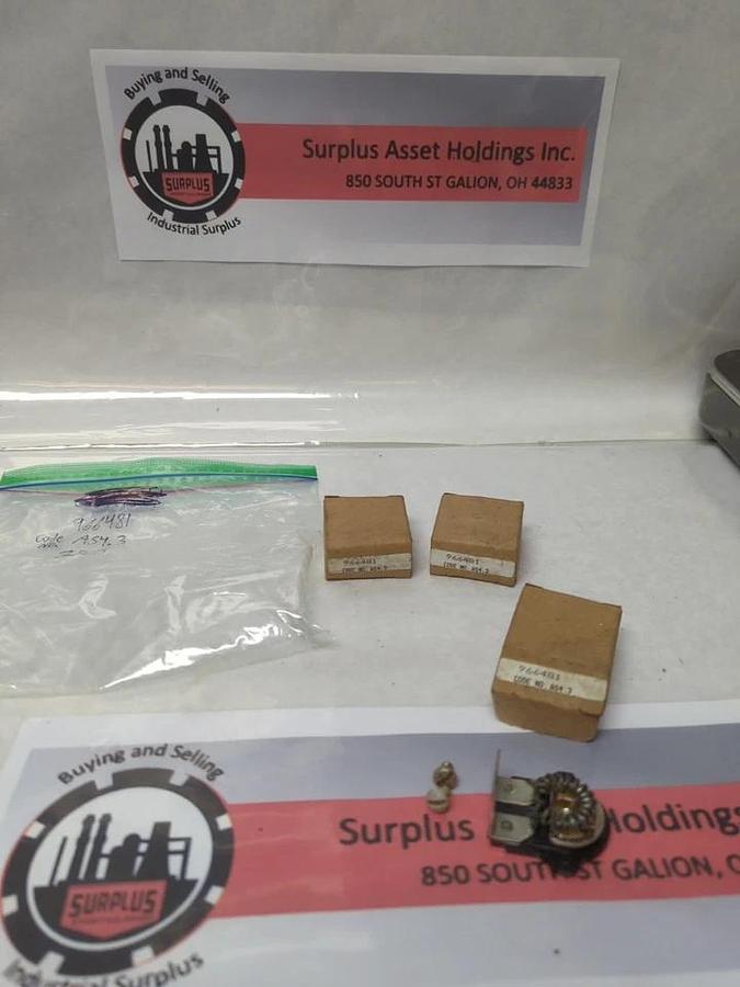 WESTINGHOUSE,966-481,TYPE MW OVERLOAD THERMAL HEATER RELAY LOT OF 3 NOS