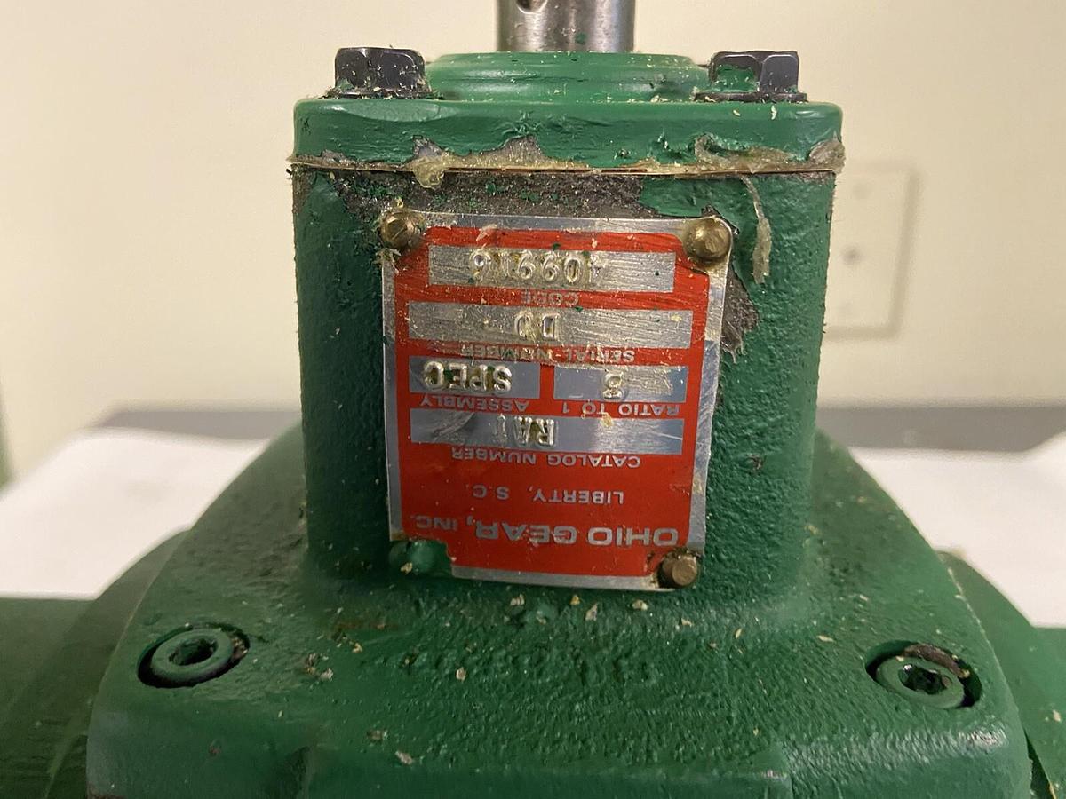 Used Ohio Gear,409916 RA1-SPEC,Speed Reducer Ratio 3 SPEC