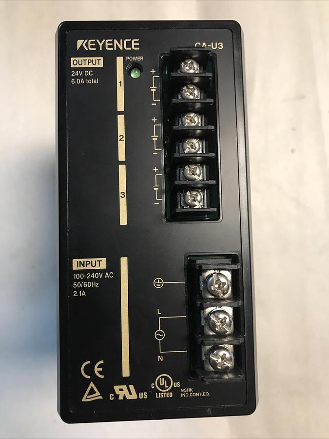 Used Keyence,CA-U3,Switching Power Supply Refurbished