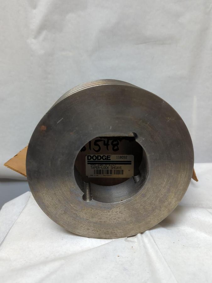 DODGE,118092,V-BELT 4-GROOVE TAPER-LOCK SHEAVE/PULLY 4A6.2B6.6-2517 NOS