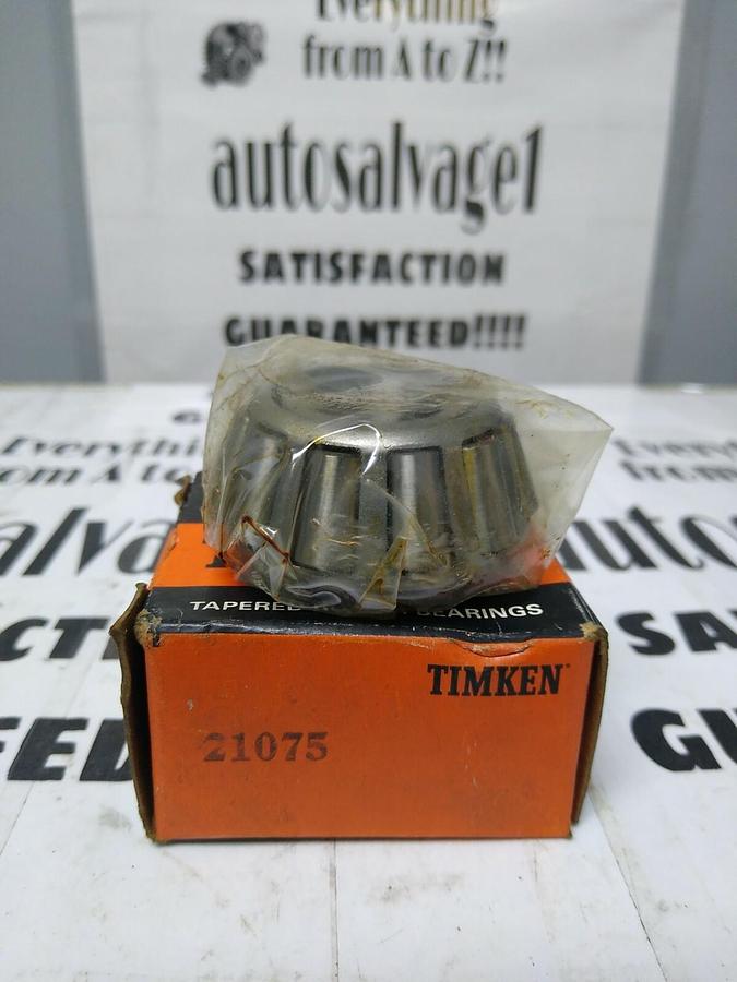 Timken,21075,Roller Bearing Cone NOS
