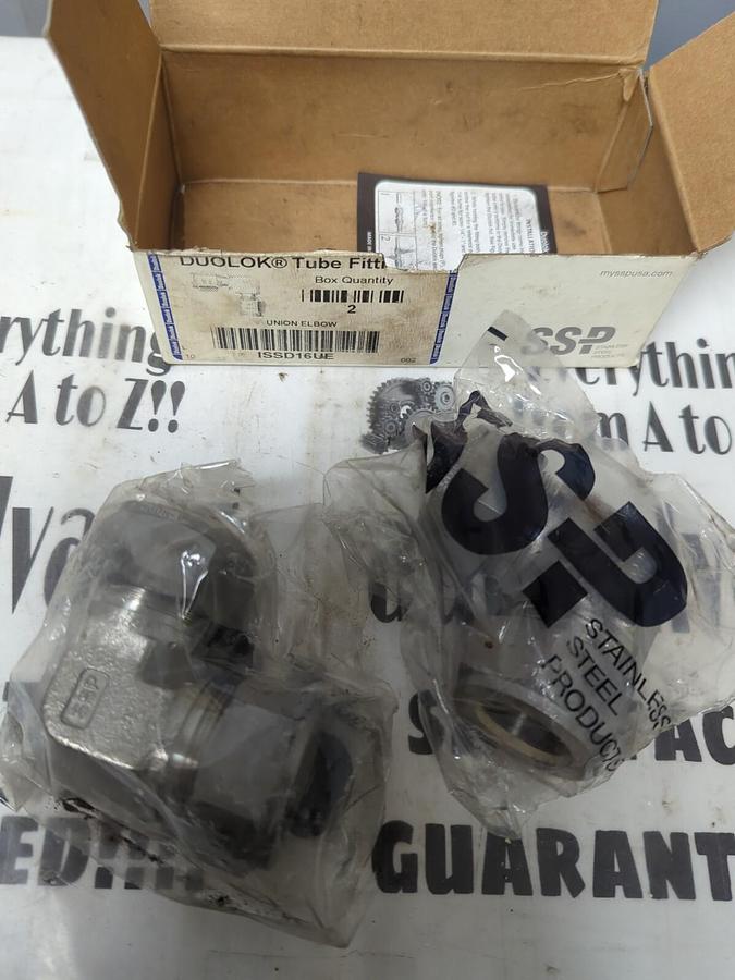 DUOLOK,ISSD16UE,UNION ELBOWS 2 PK 1 INCH NOS