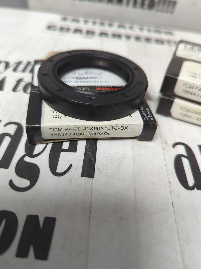 TCM DICHTOMATIK,40X60X10TC-BX,OIL SEALS 40MM X 60MM LOT OF 3 NOS