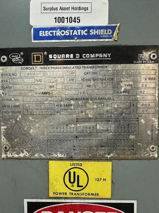 Used Square D 118