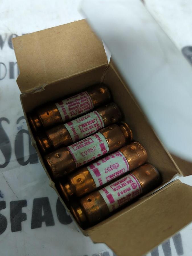 GOULD SHAWMUT,TR3 2/10R,TRI-ONIC FUSE BOX OF 5 NOS