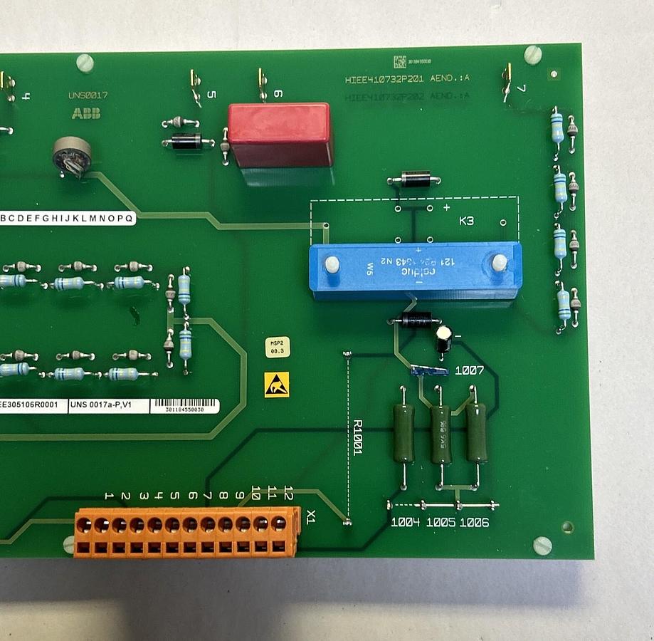 ABB,HIEE305106R0001,CIRCUIT BOARD NOS