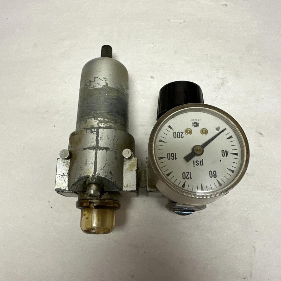 Used Speedaire,4Z346,Mini Filter w/Regulator