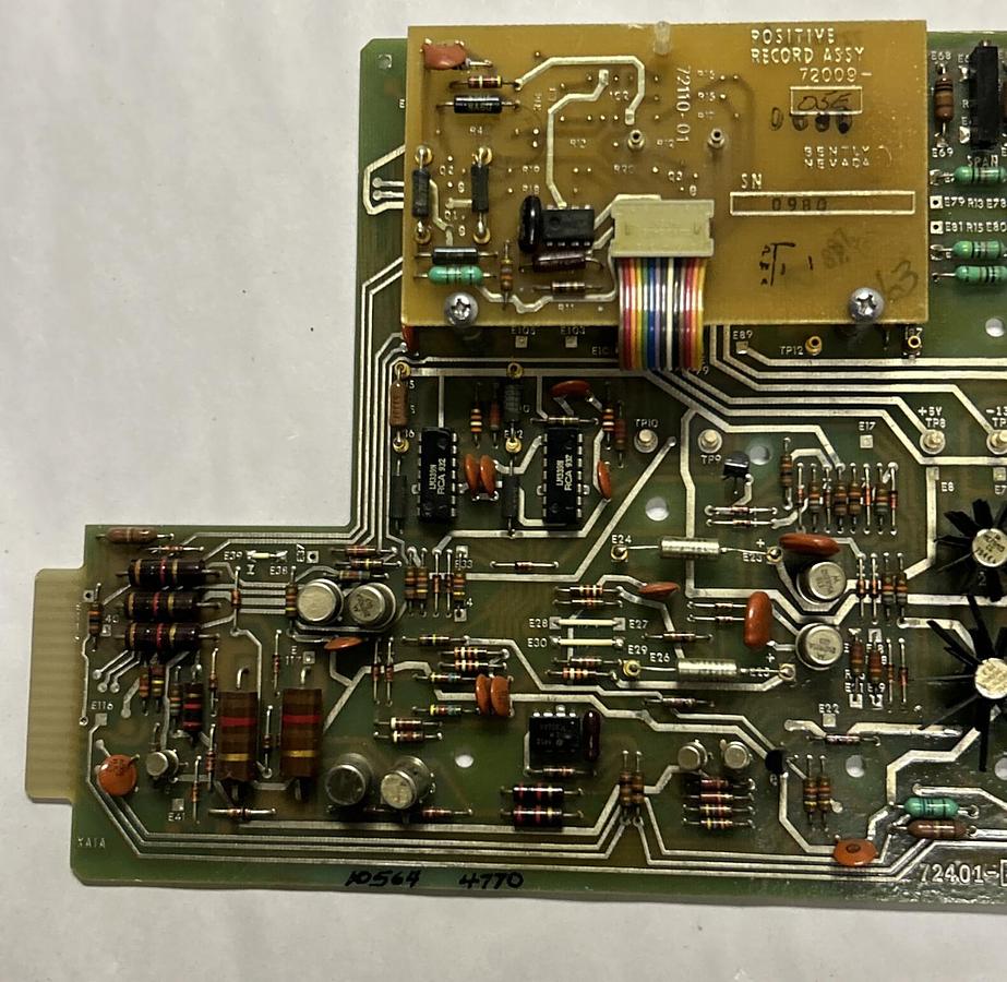 Used BENTLY NEVADA,72402-01,PC CIRCUIT BOARD