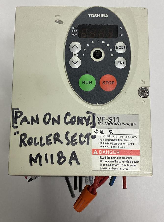 Used TOSHIBA,VFS11-4007PL-WN,TRANSISTOR INVERTER