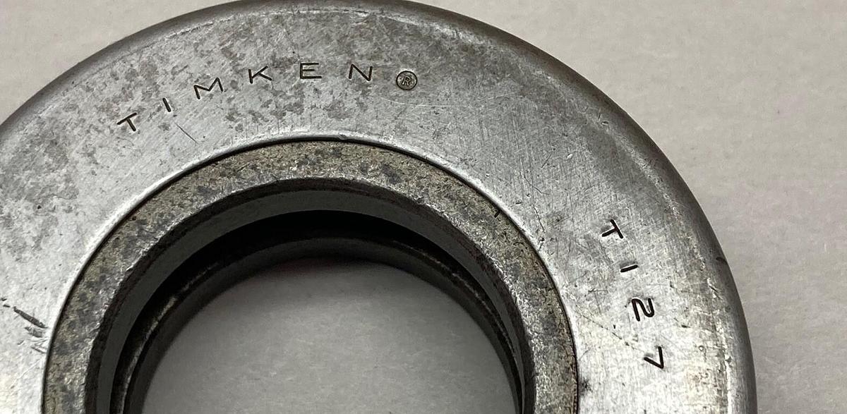 Used Timken,T127,Tapered Roller Bearing