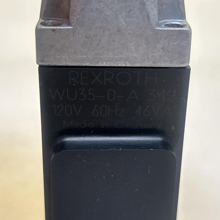 Used REXROTH,WU35-0-A,SOLENOID VALVE COIL 120V 46VA